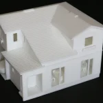 光造形3Dプリントによる建築模型