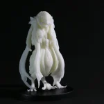 光造形3Dプリントによる蓄光フレキシブルレジン製のアマビエのフィギュア