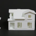 光造形3Dプリントによる建築模型