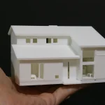 光造形3Dプリントによる建築模型