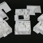 光造形3Dプリントによる建築模型